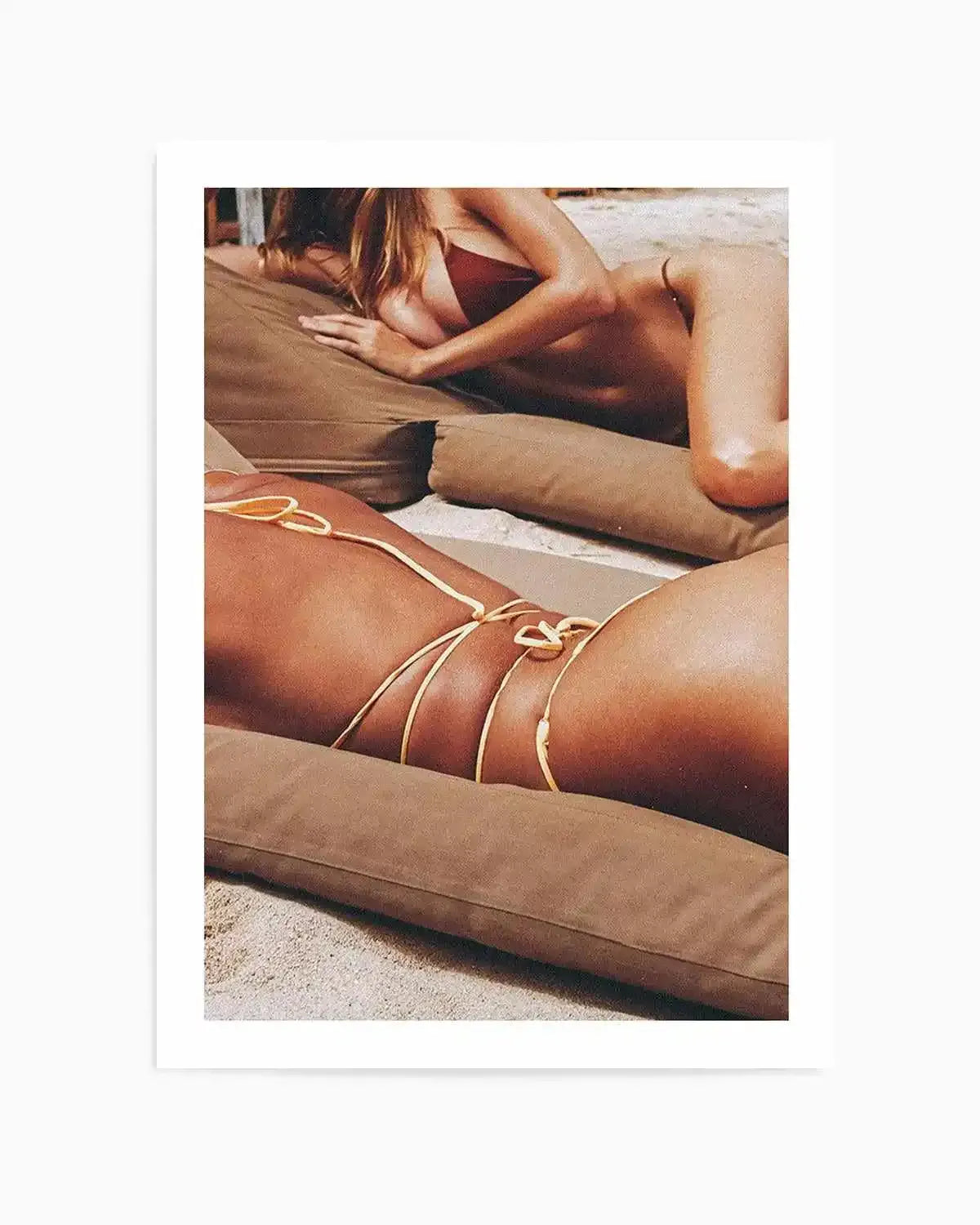 Beach Club II by Amy Hallam Art Print from Olive et Oriel where you can shop wallpaper and artworks online