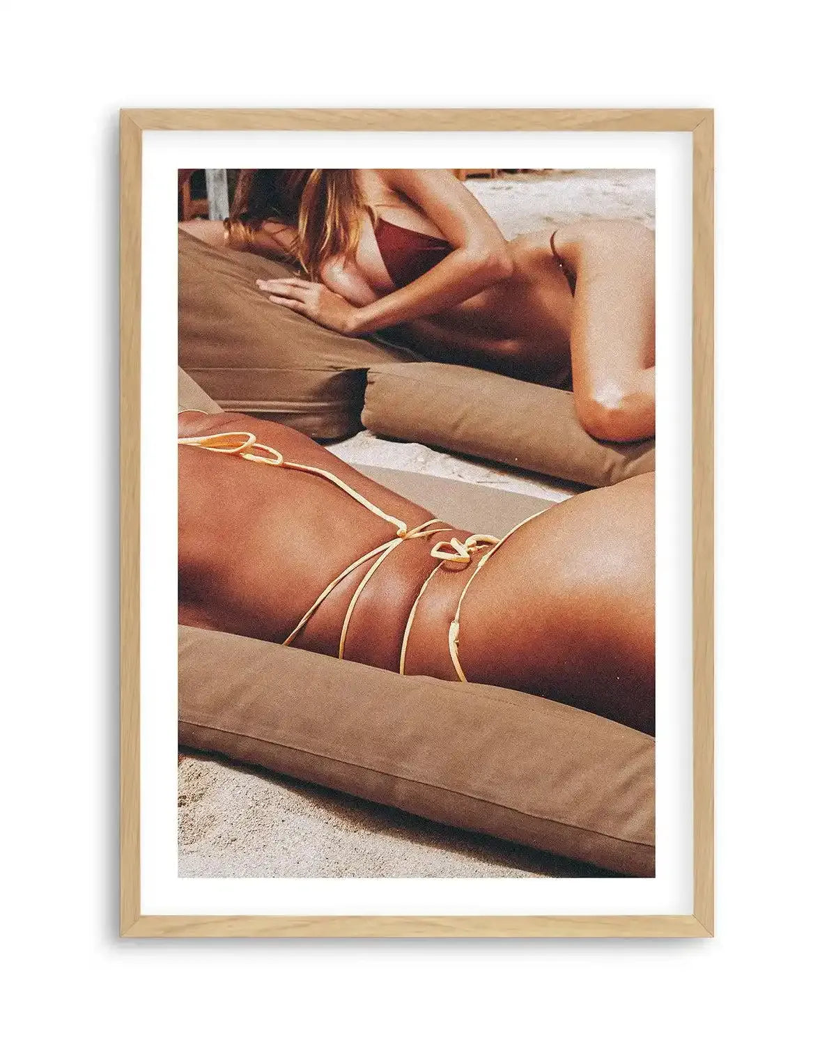 Beach Club II by Amy Hallam Art Print-PRINT-Olive et Oriel-Amy Hallam-A5 | 5.8" x 8.3" | 14.8 x 21cm-Oak-With White Border-Buy-Australian-Art-Prints-Online-with-Olive-et-Oriel-Your-Artwork-Specialists-Austrailia-Decorate-With-Coastal-Photo-Wall-Art-Prints-From-Our-Beach-House-Artwork-Collection-Fine-Poster-and-Framed-Artwork