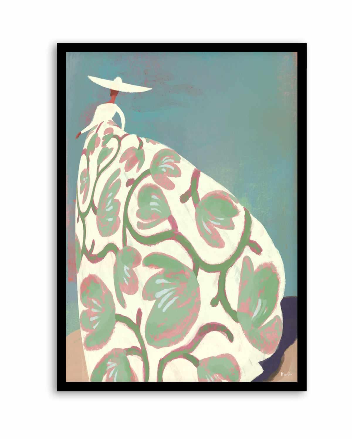 Beach Day by Marco Marella | Art Print from Olive et Oriel where you can shop wallpaper and artworks online