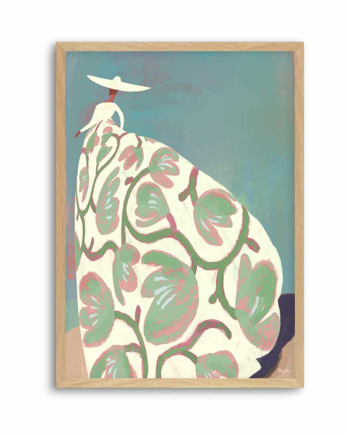 Beach Day by Marco Marella | Art Print from Olive et Oriel where you can shop wallpaper and artworks online