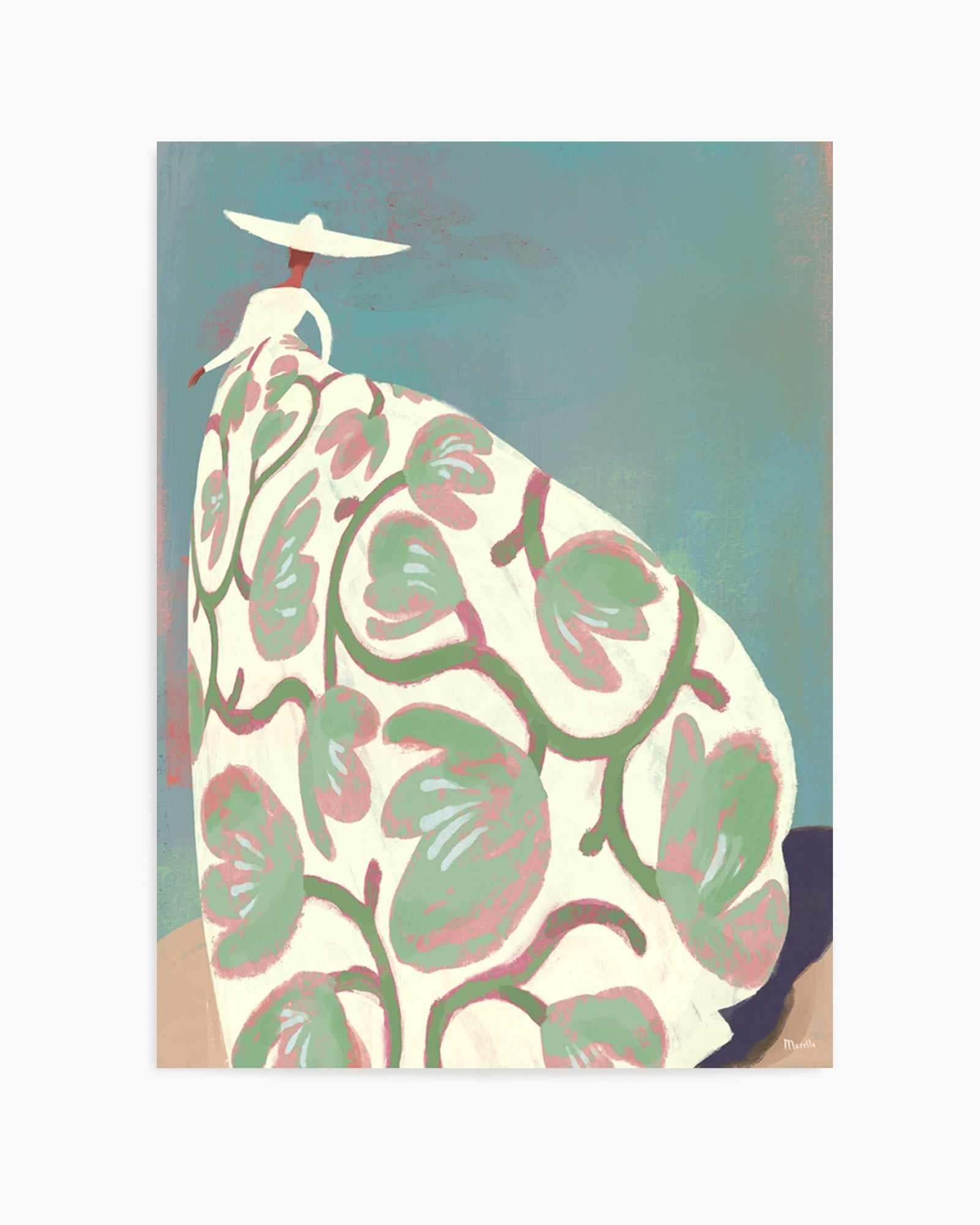 Beach Day by Marco Marella | Art Print from Olive et Oriel where you can shop wallpaper and artworks online