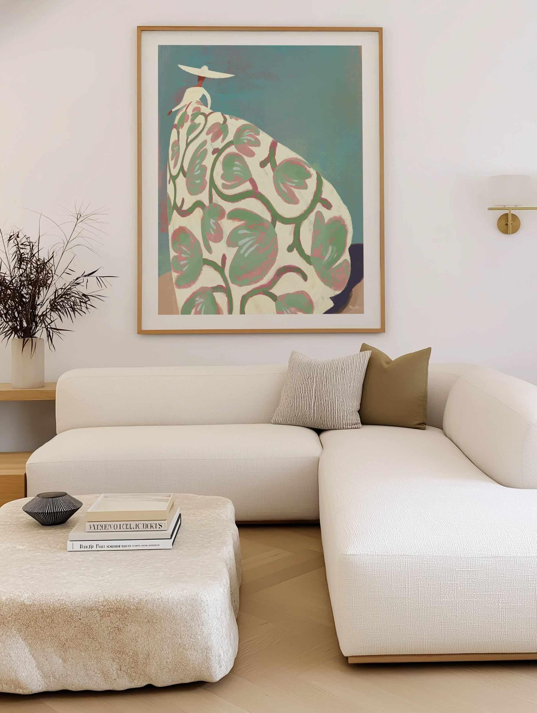 Beach Day by Marco Marella | Art Print from Olive et Oriel where you can shop wallpaper and artworks online