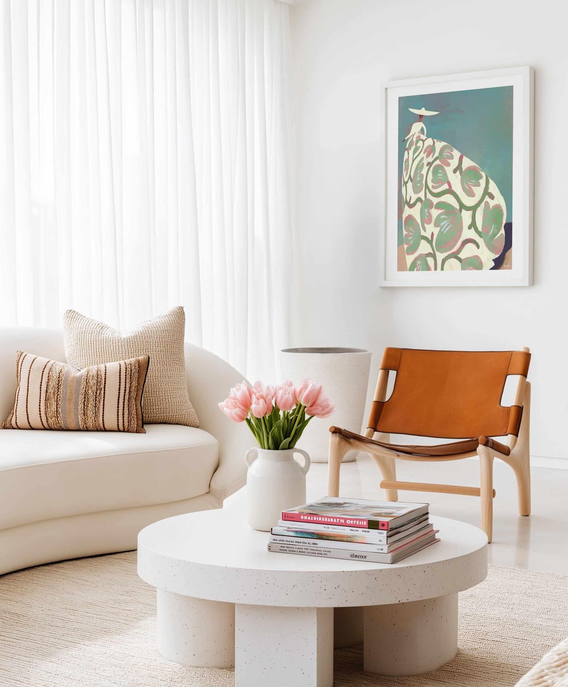 Beach Day by Marco Marella | Art Print from Olive et Oriel where you can shop wallpaper and artworks online