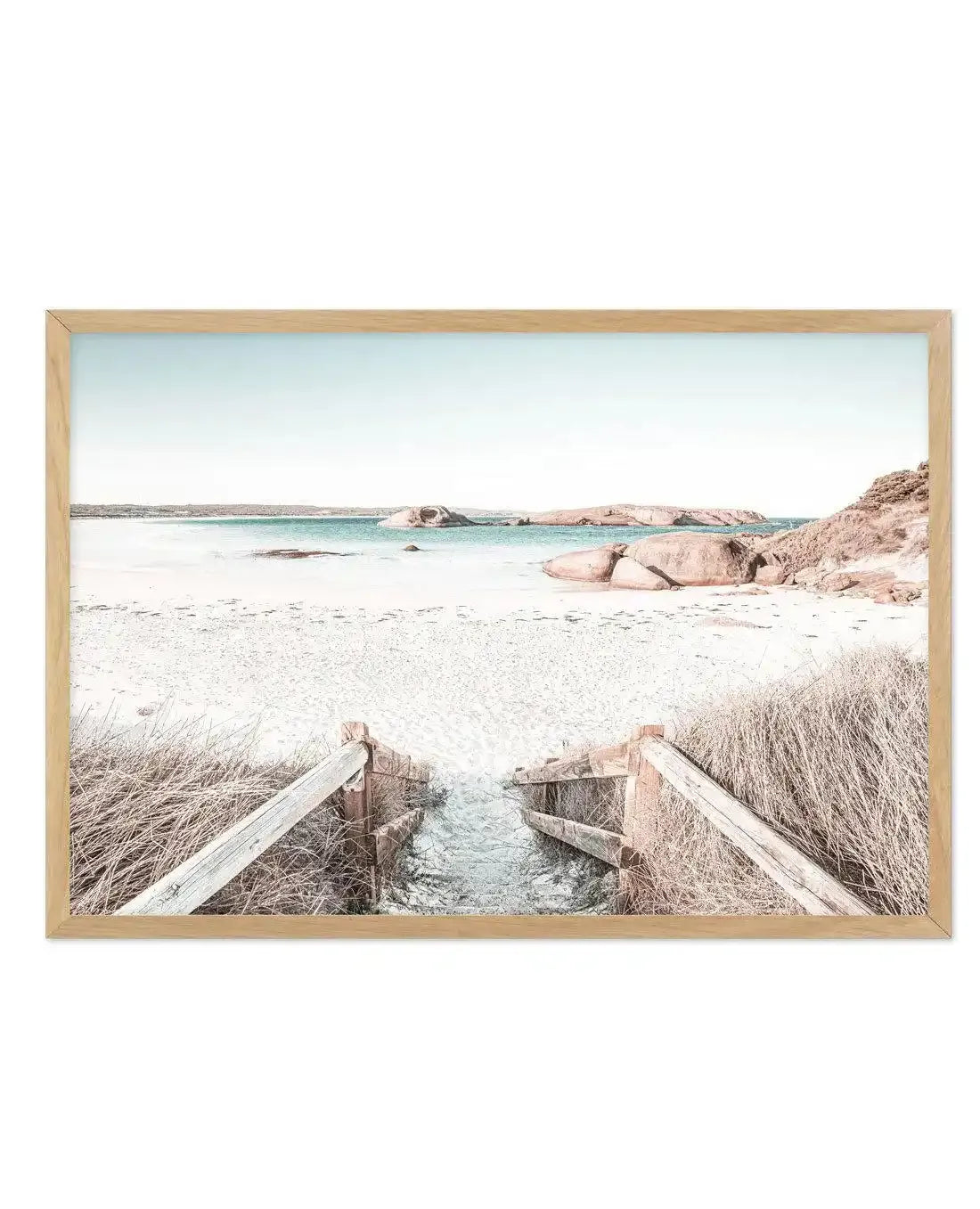 Beach Days | Esperance WA Art Print-PRINT-Olive et Oriel-Olive et Oriel-A5 | 5.8" x 8.3" | 14.8 x 21cm-Oak-With White Border-Buy-Australian-Art-Prints-Online-with-Olive-et-Oriel-Your-Artwork-Specialists-Austrailia-Decorate-With-Coastal-Photo-Wall-Art-Prints-From-Our-Beach-House-Artwork-Collection-Fine-Poster-and-Framed-Artwork