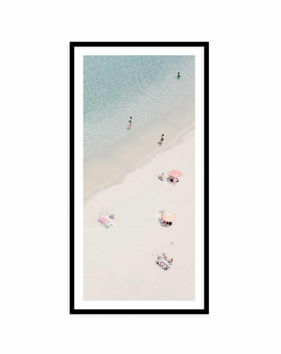 Beach Days I | Panoramic Art Print from Olive et Oriel where you can shop wallpaper and artworks online