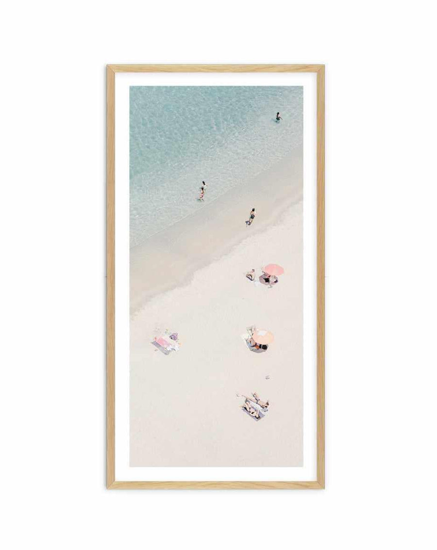 Beach Days I | Panoramic Art Print from Olive et Oriel where you can shop wallpaper and artworks online