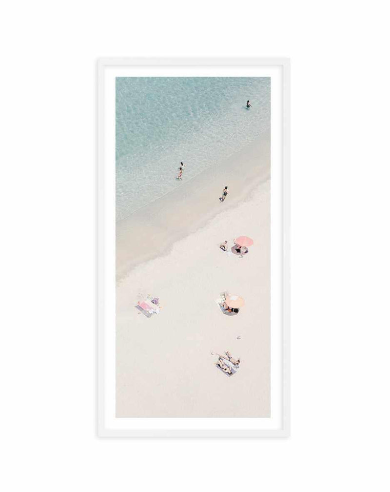 Beach Days I | Panoramic Art Print from Olive et Oriel where you can shop wallpaper and artworks online
