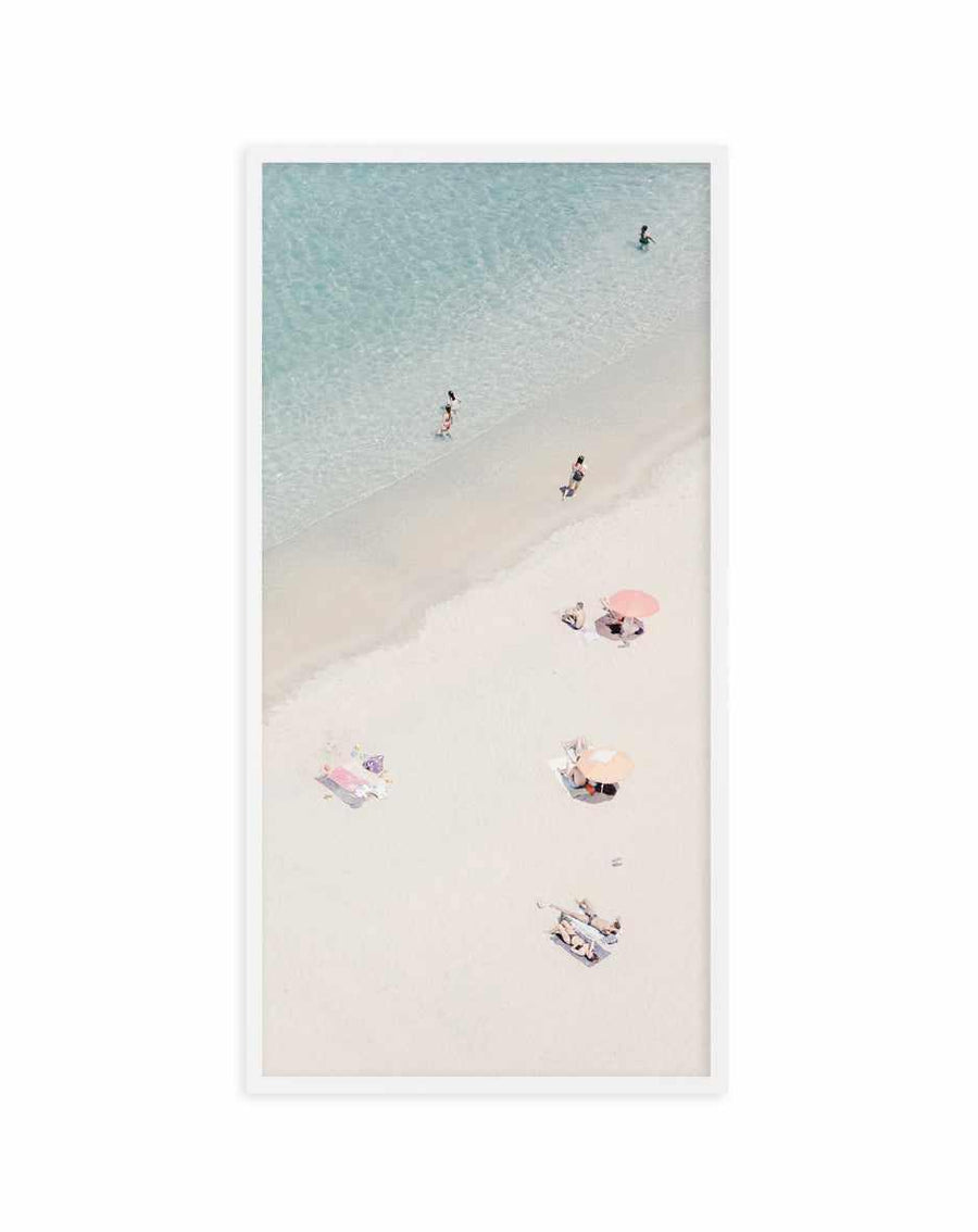 Beach Days I | Panoramic Art Print from Olive et Oriel where you can shop wallpaper and artworks online