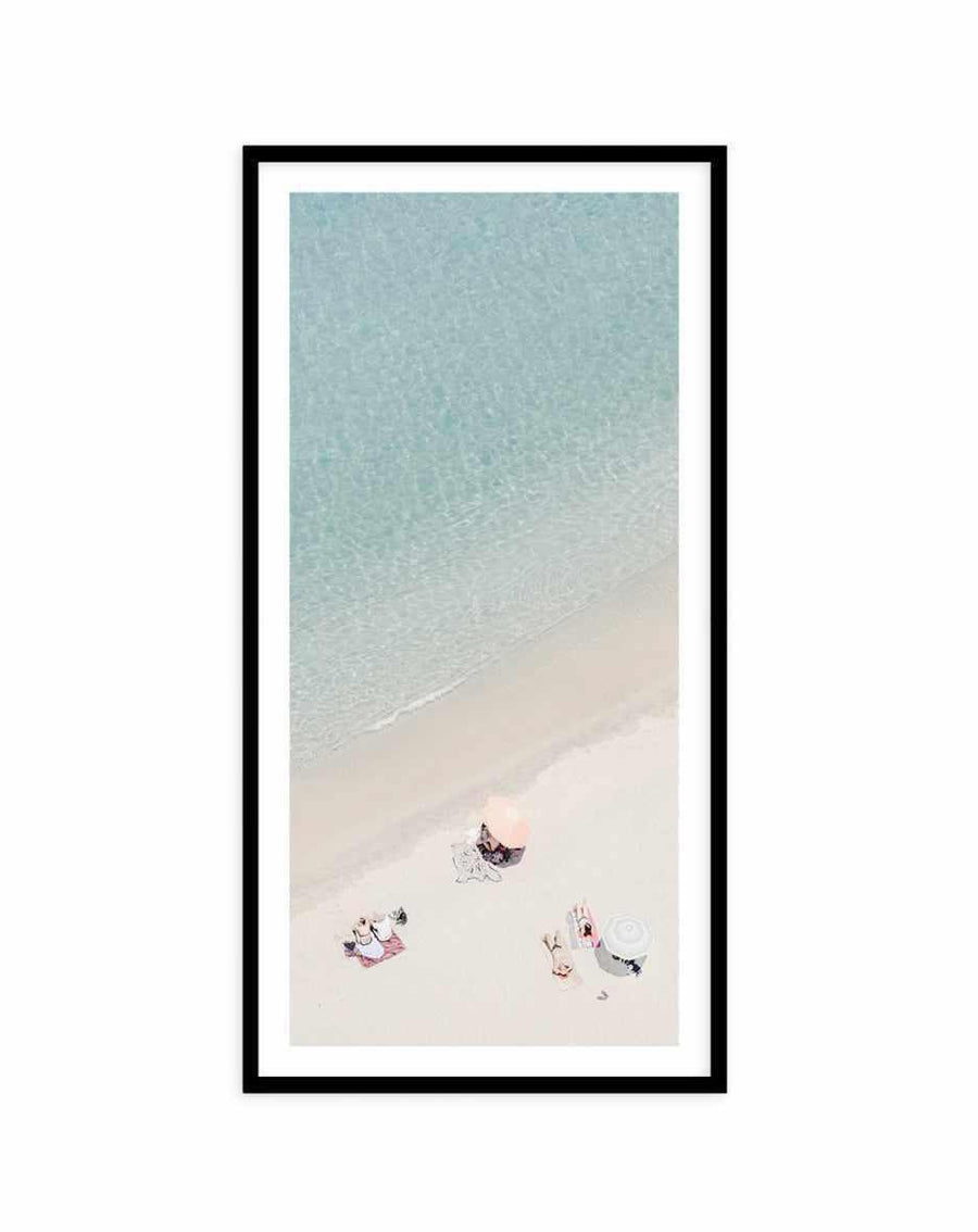 Beach Days II | Panoramic Art Print from Olive et Oriel where you can shop wallpaper and artworks online