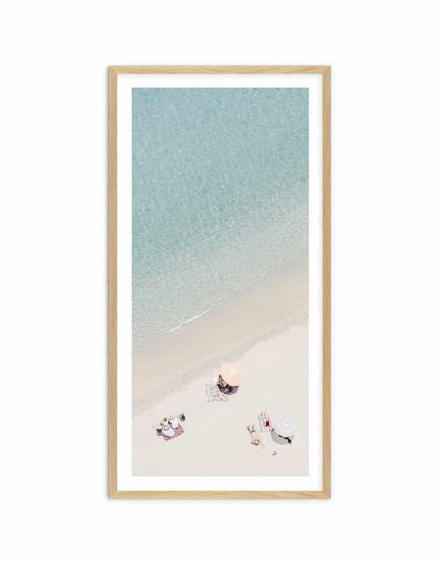 Beach Days II | Panoramic Art Print from Olive et Oriel where you can shop wallpaper and artworks online
