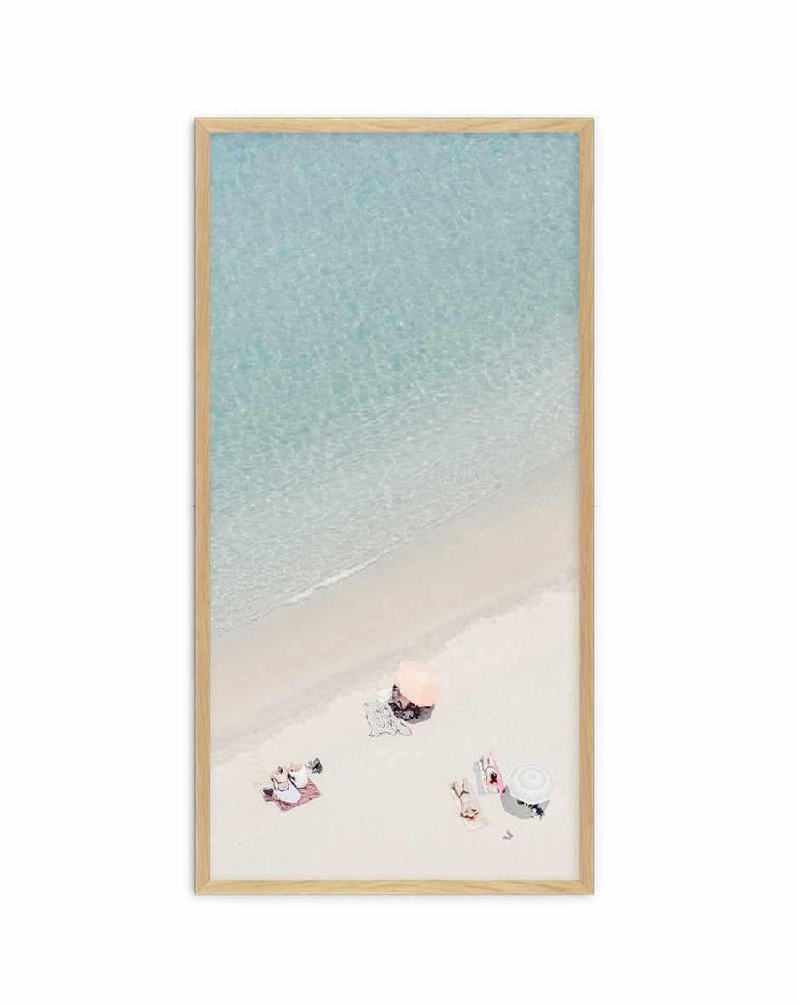 Beach Days II | Panoramic Art Print from Olive et Oriel where you can shop wallpaper and artworks online