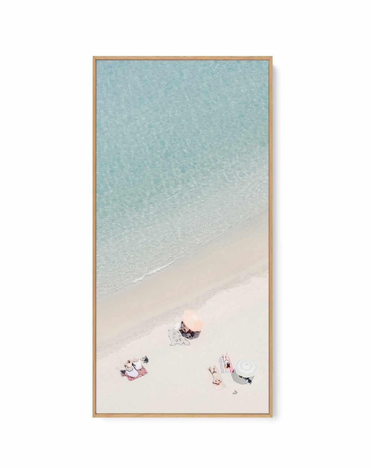 Beach Days II | Panoramic Canvas Art Print from Olive et Oriel where you can shop wallpaper and artworks online