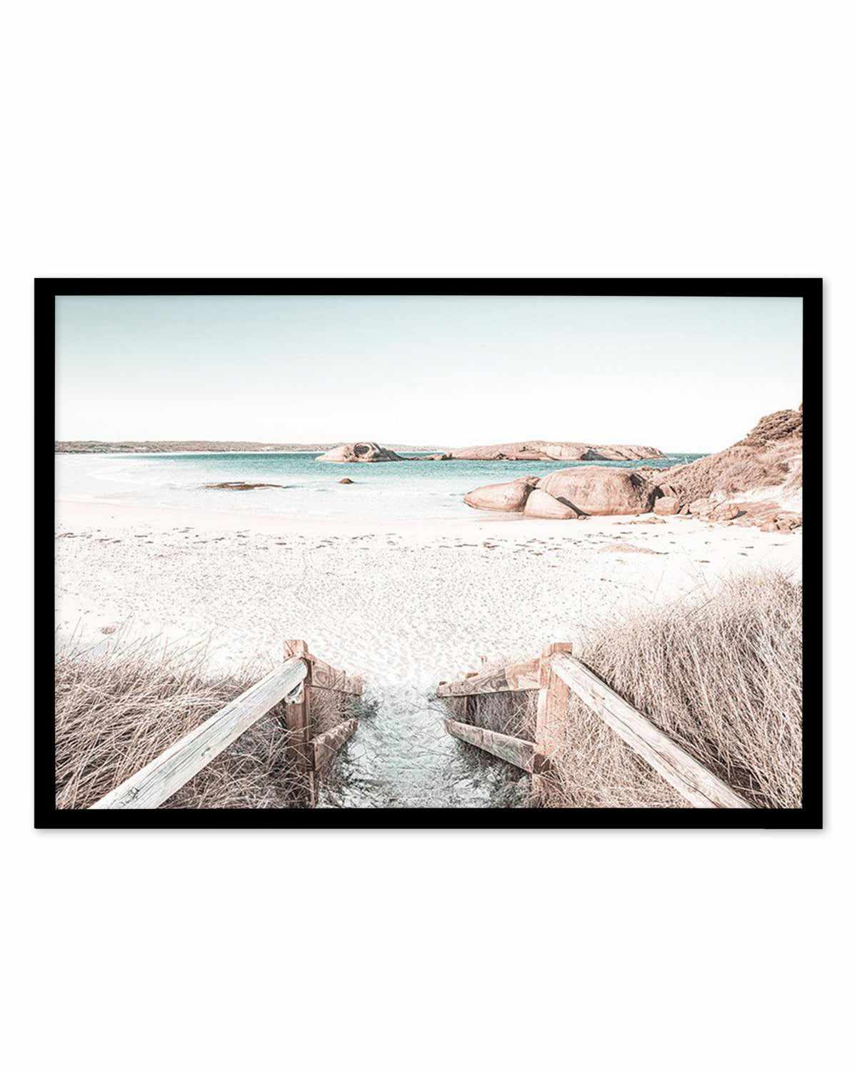 Beach Days | Esperance WA Art Print