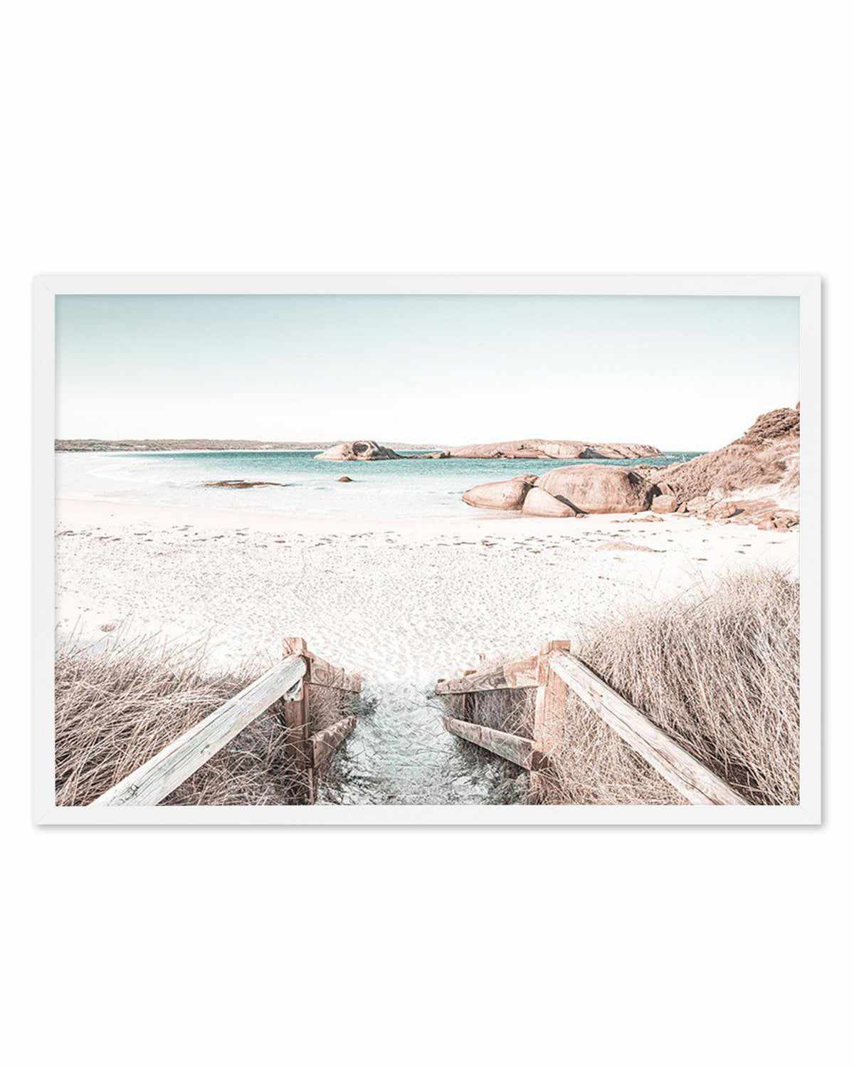 Beach Days | Esperance WA Art Print