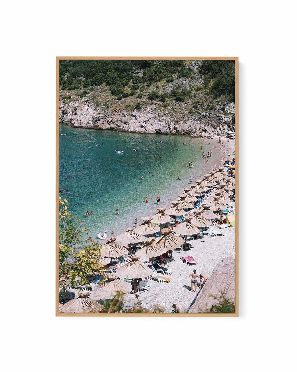 Beach Days by Renee Rae | Framed Canvas Art Print from Olive et Oriel where you can shop wallpaper and artworks online