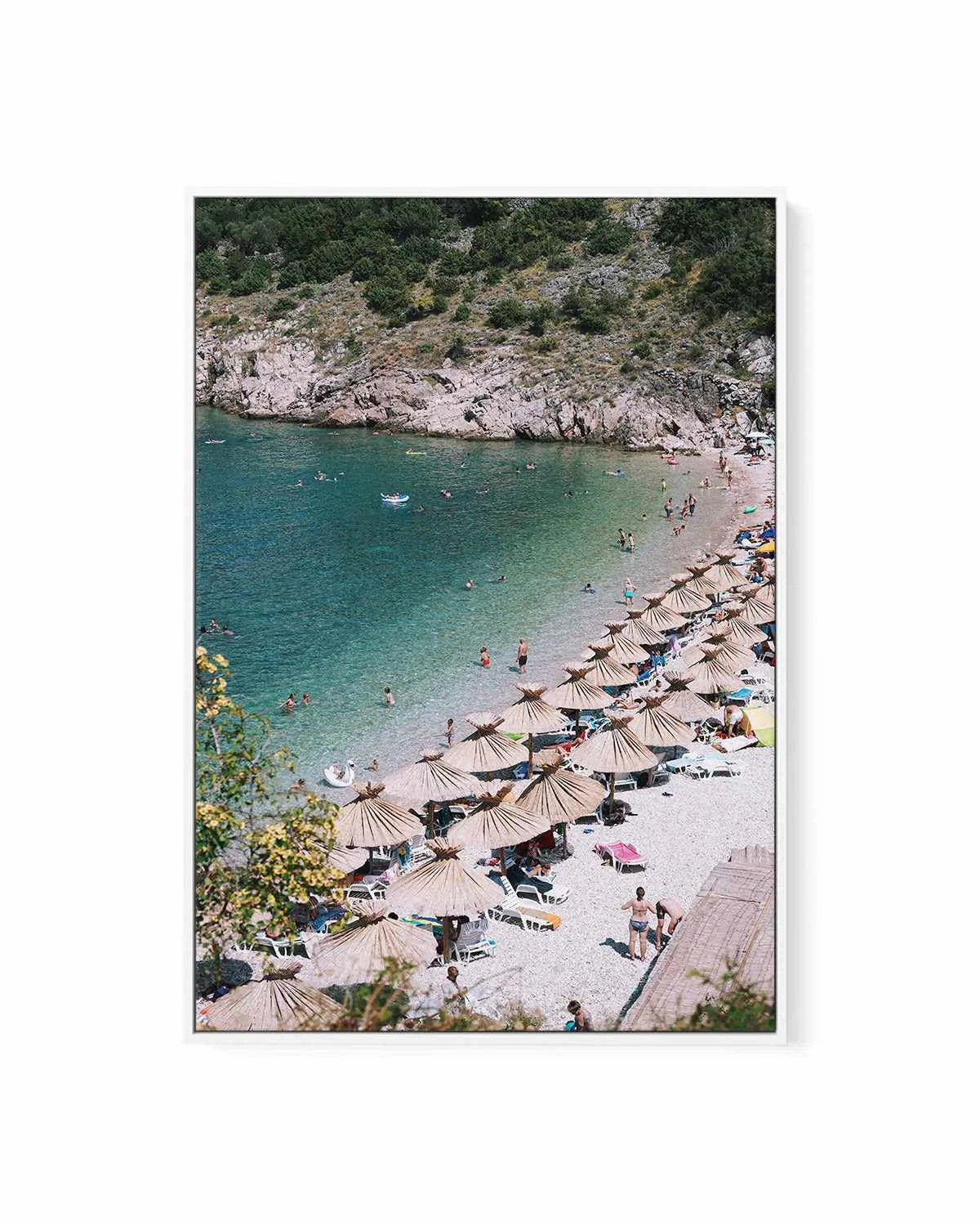 Beach Days by Renee Rae | Framed Canvas Art Print from Olive et Oriel where you can shop wallpaper and artworks online