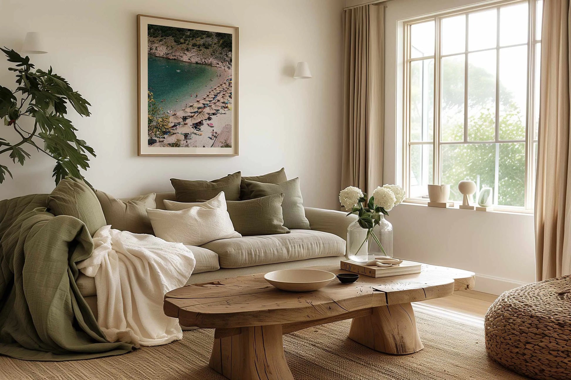 Beach Days by Renee Rae Art Print from Olive et Oriel where you can shop wallpaper and artworks online