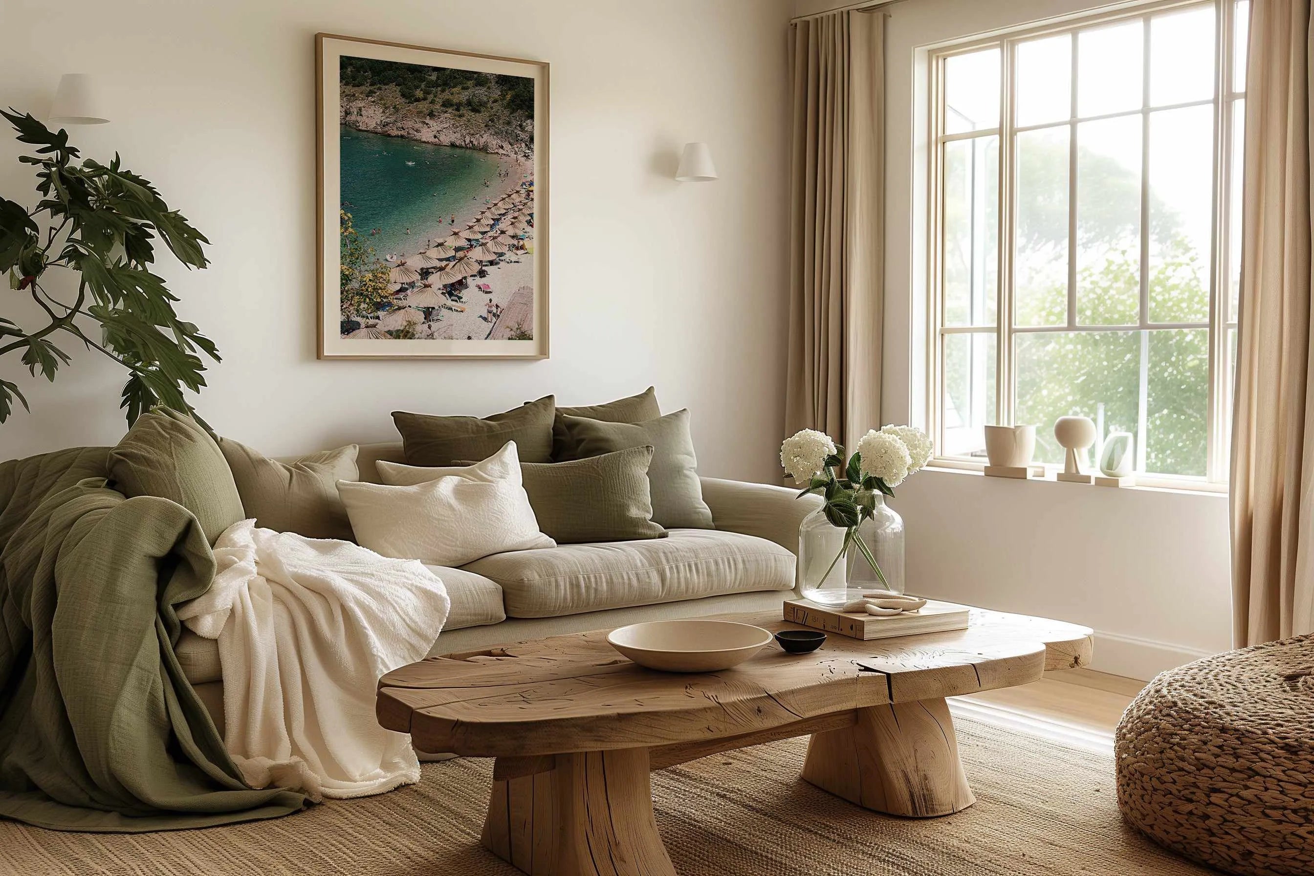 Beach Days by Renee Rae Art Print from Olive et Oriel where you can shop wallpaper and artworks online