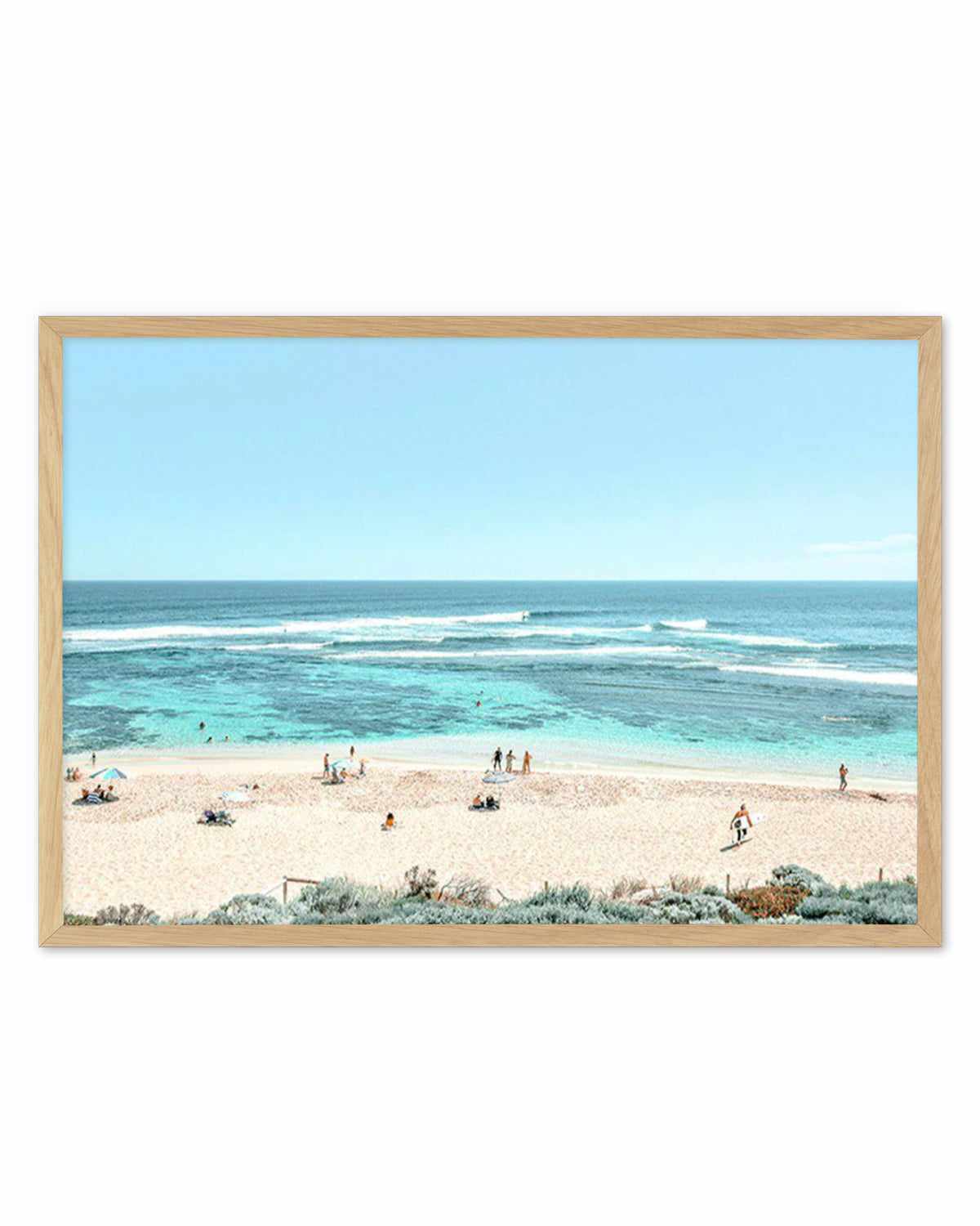 Beach Days, Yallingup Art Print