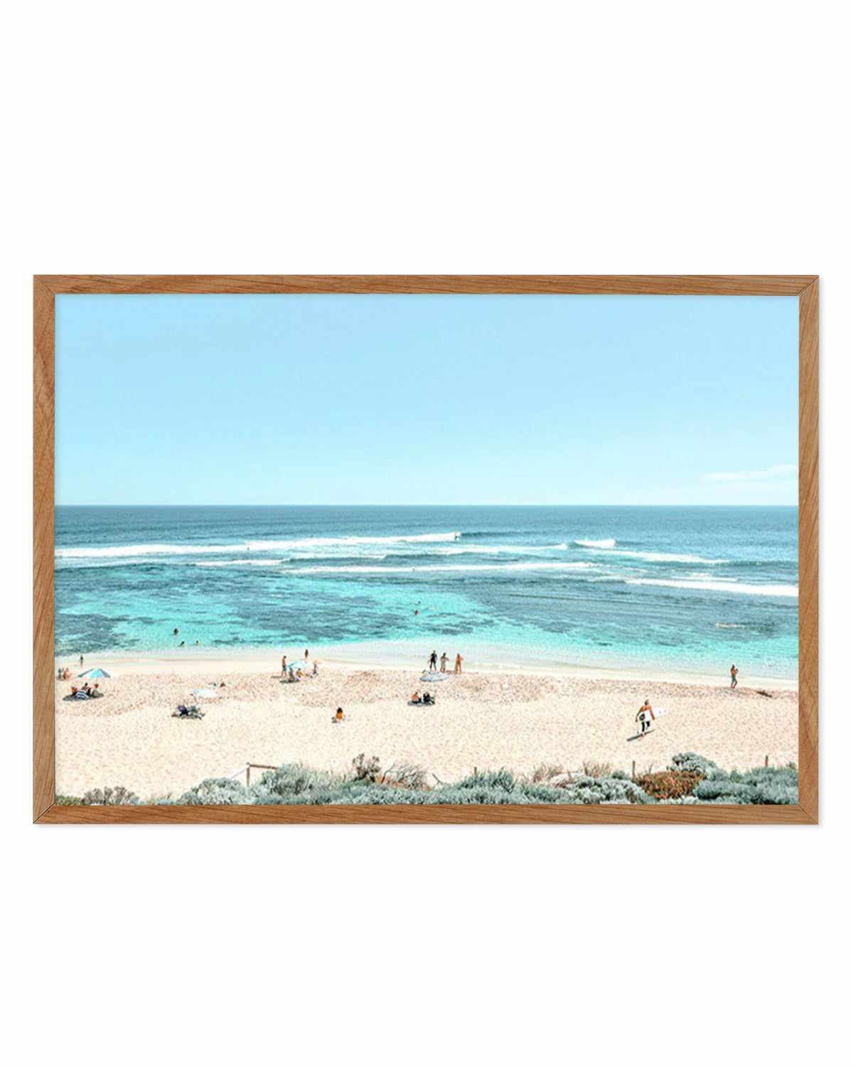 Beach Days, Yallingup Art Print