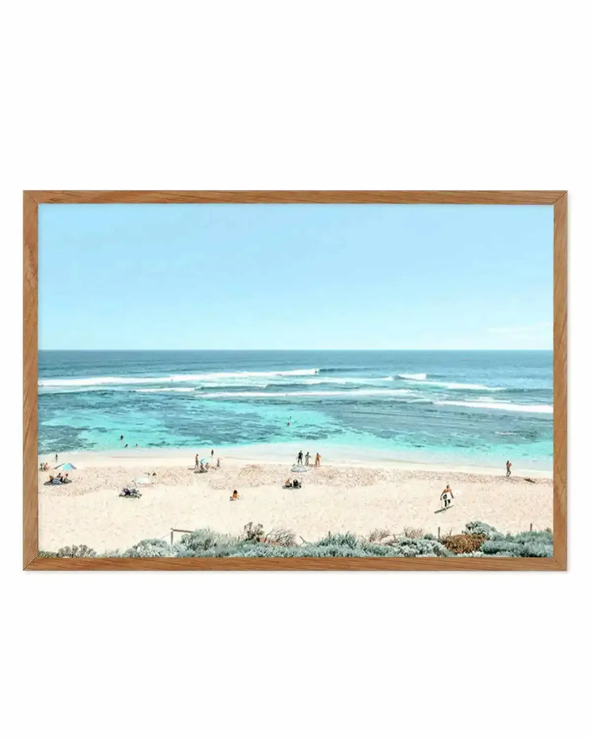 Beach Days, Yallingup | Aerial Photo Wall Art Print from Olive et Oriel where you can shop wallpaper and artworks online