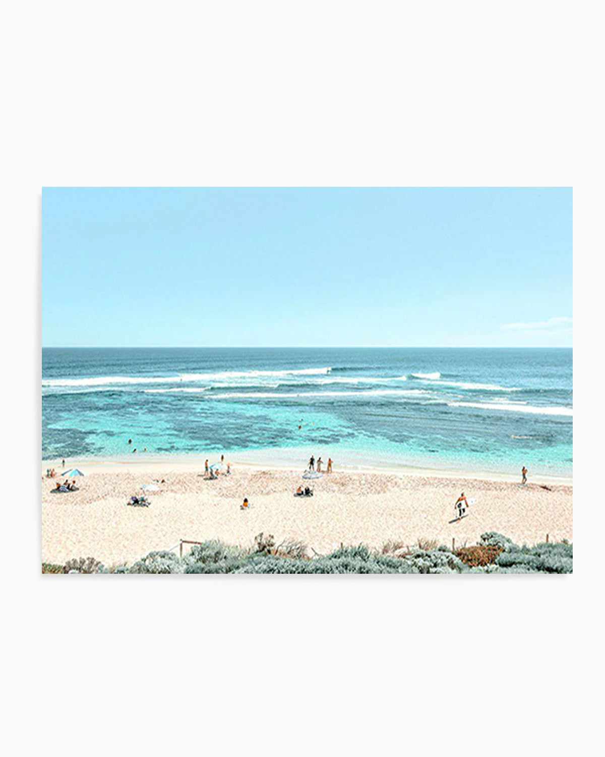 Beach Days, Yallingup Art Print