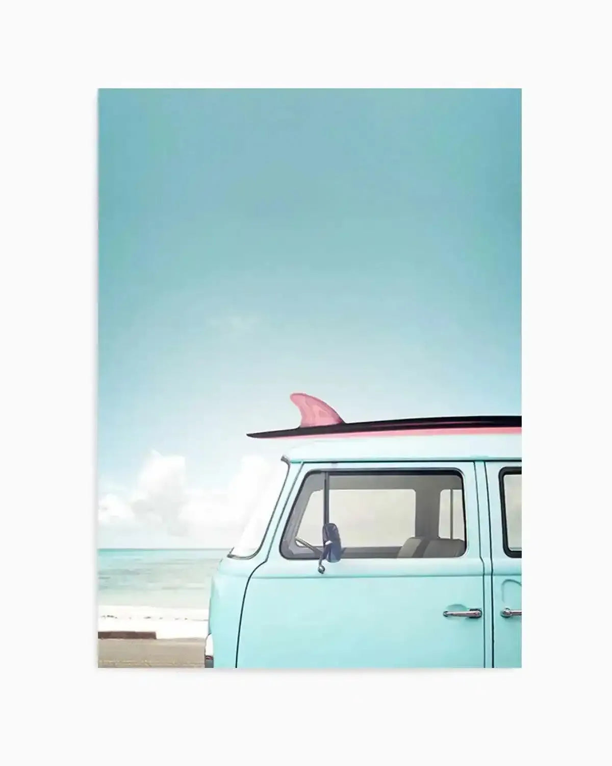 Beach Kombi Art Print from Olive et Oriel where you can shop wallpaper and artworks online