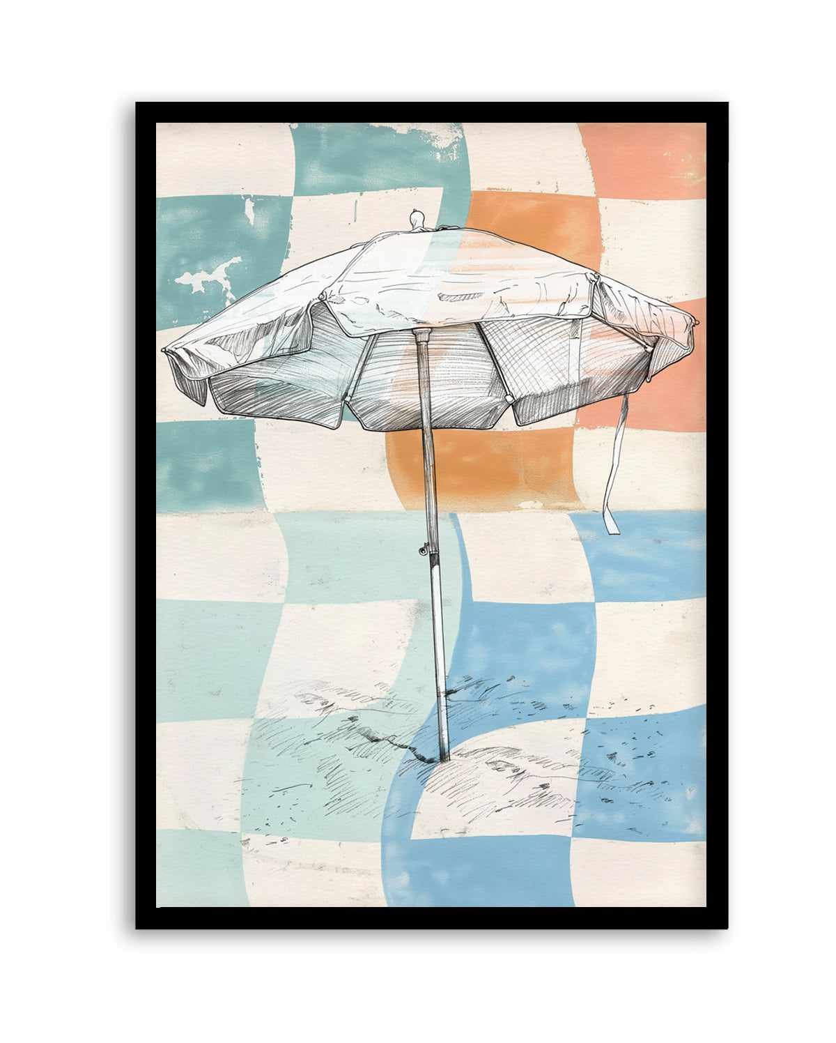 Beach Shade | Art Print