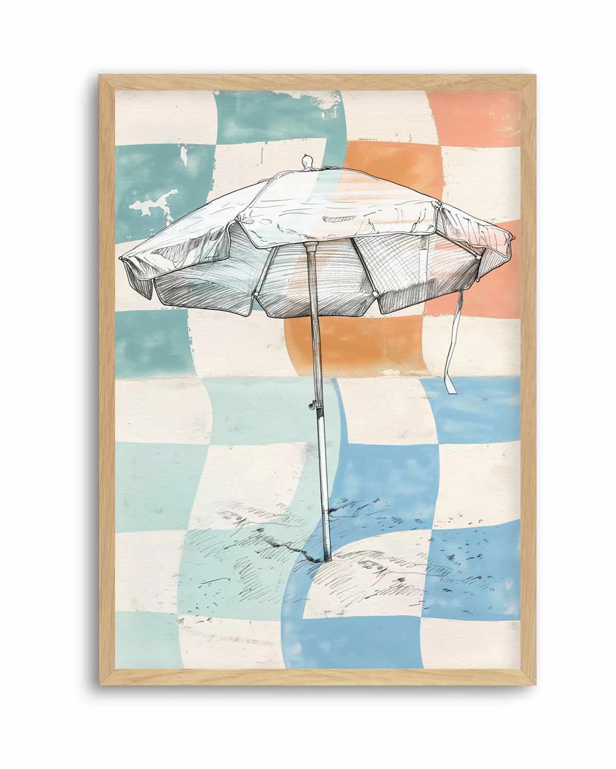 Beach Shade | Art Print