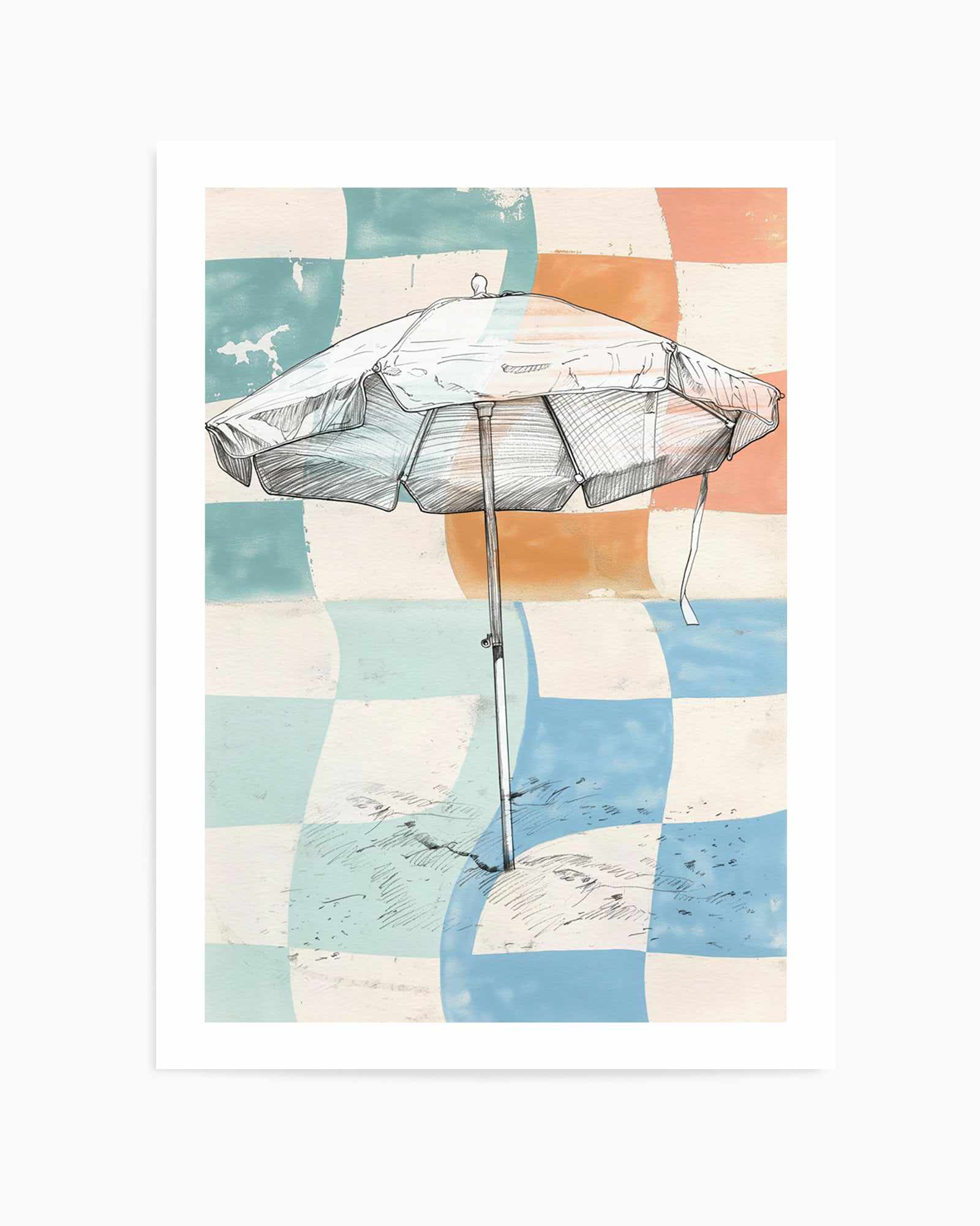 Beach Shade | Art Print