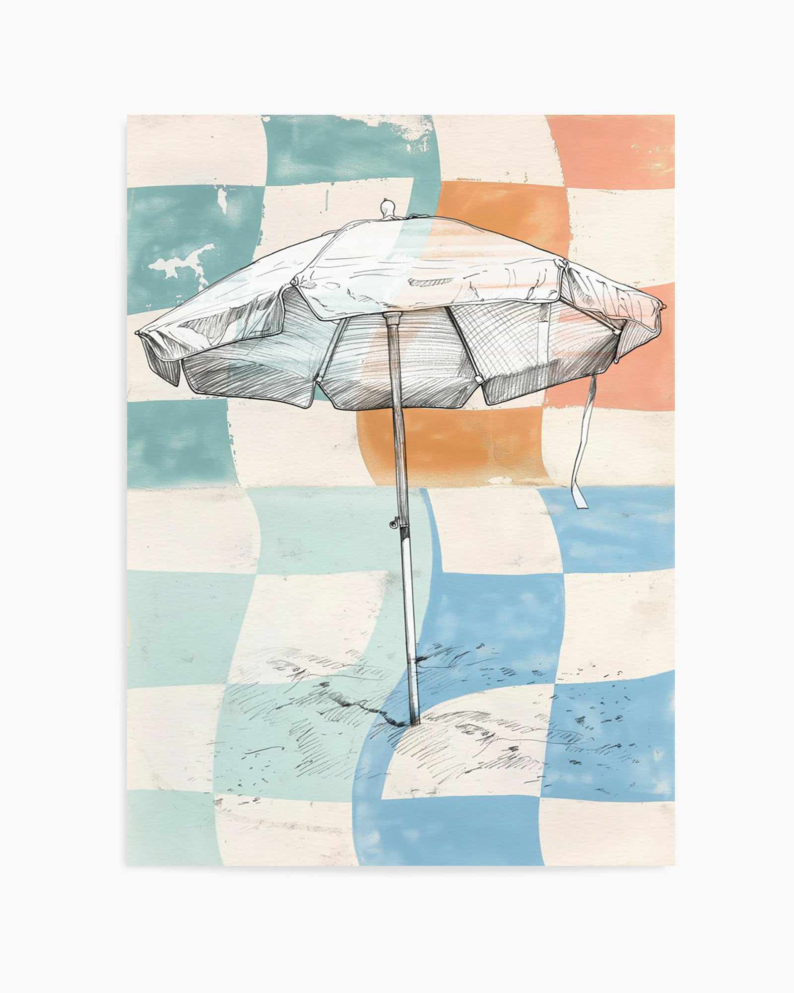 Beach Shade | Art Print