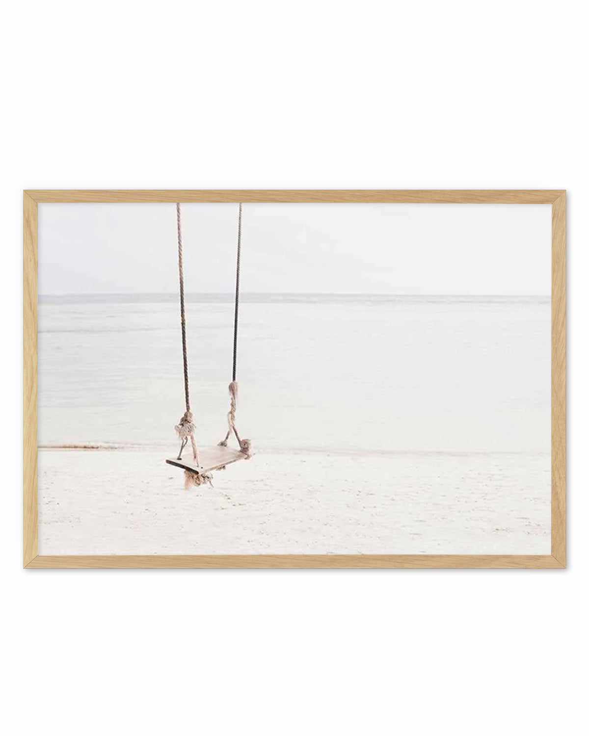 Beach Swing Art Print