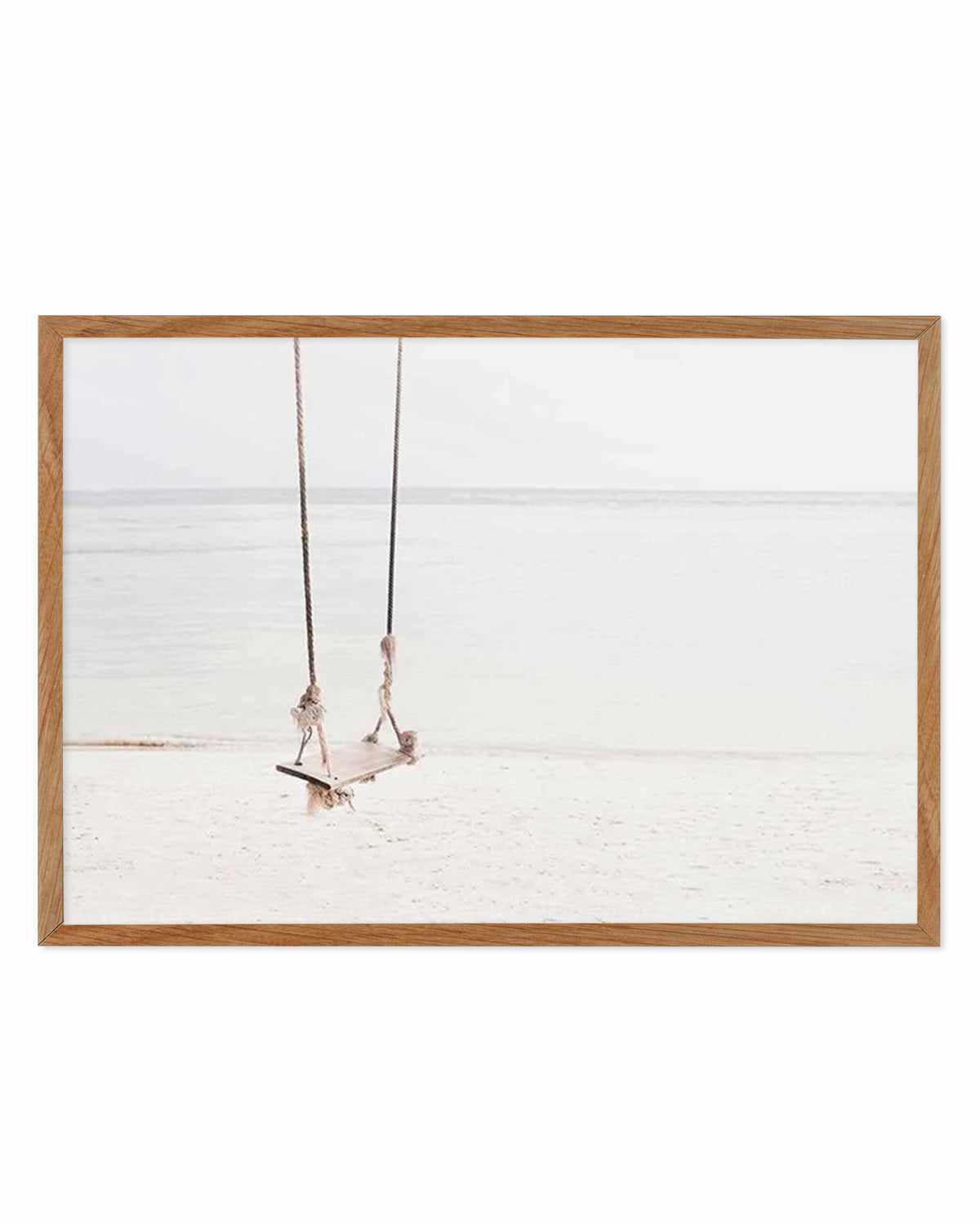 Beach Swing Art Print