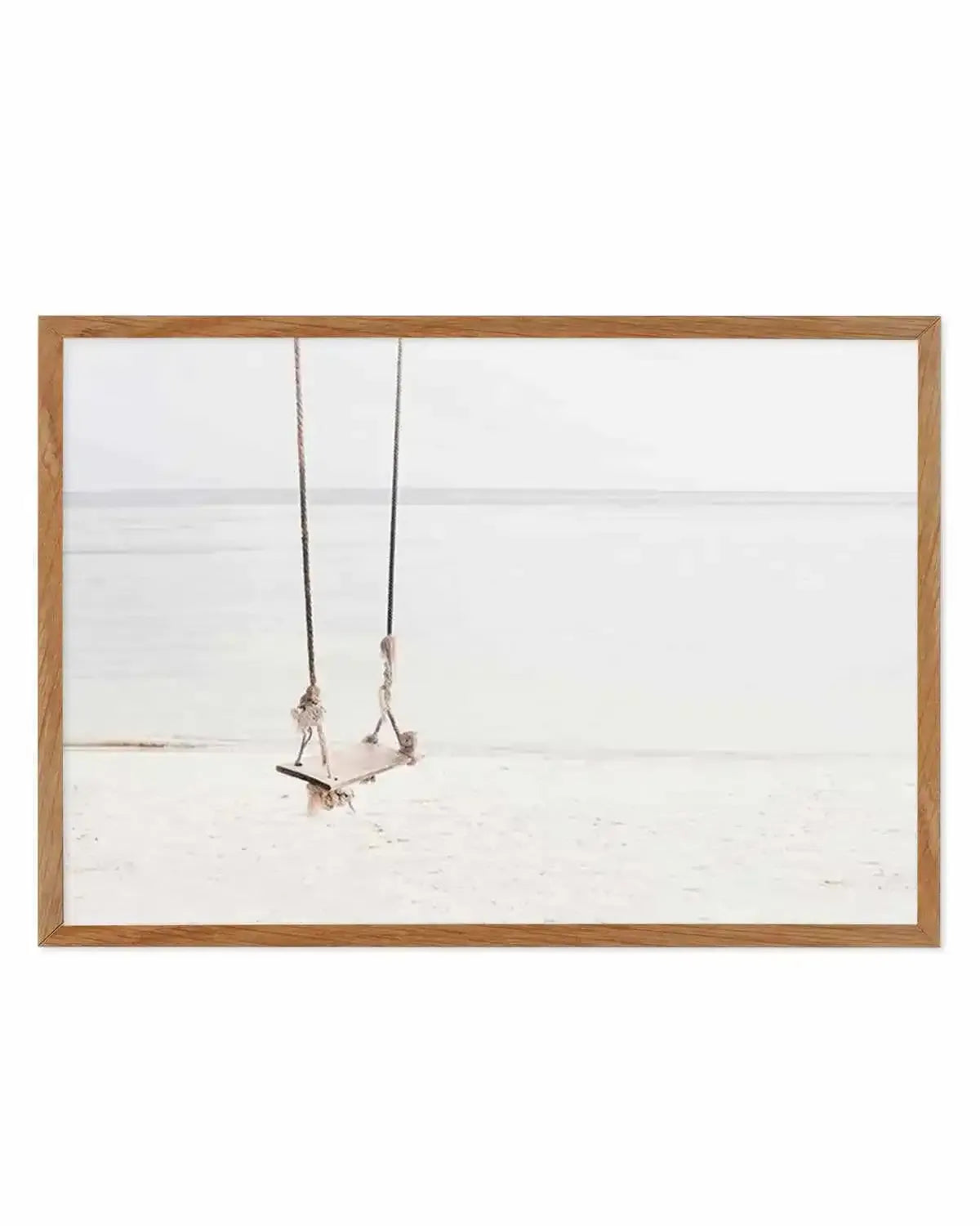 Beach Swing Art Print from Olive et Oriel where you can shop wallpaper and artworks online