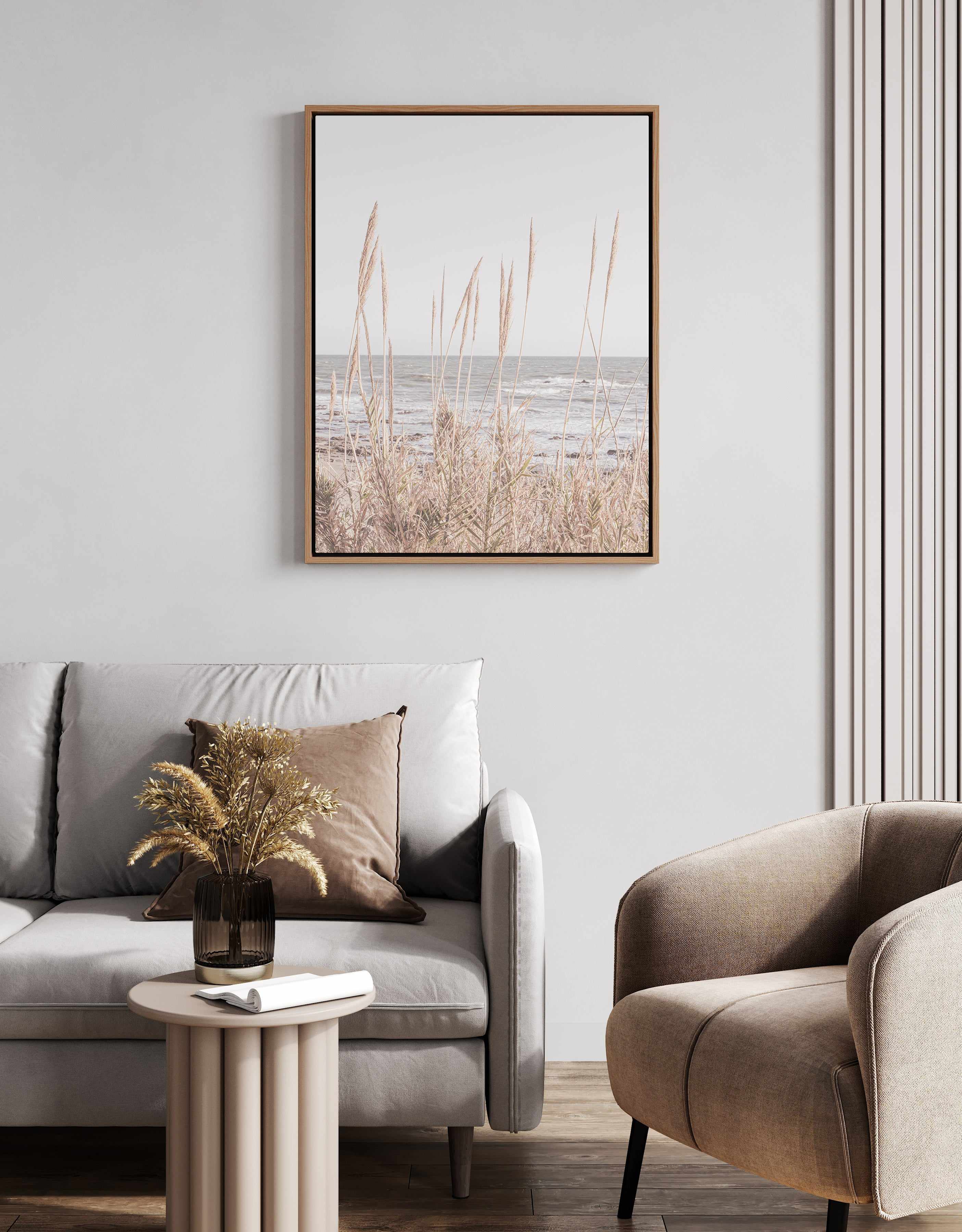 Beach Vass 001 By Studio III | Framed Canvas Art Print