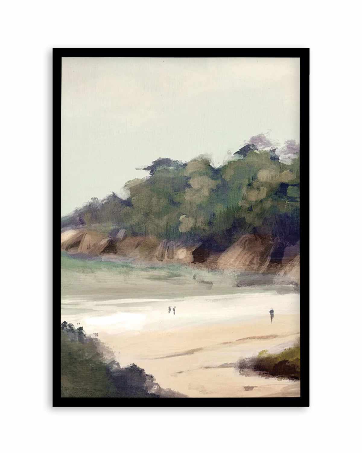 Beach View by Dan Hobday Art Print | PT