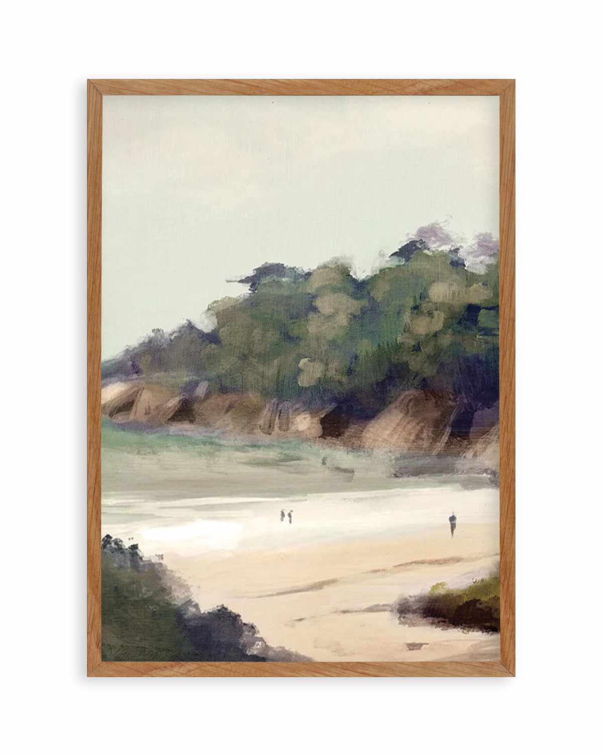 Beach View by Dan Hobday Art Print | PT