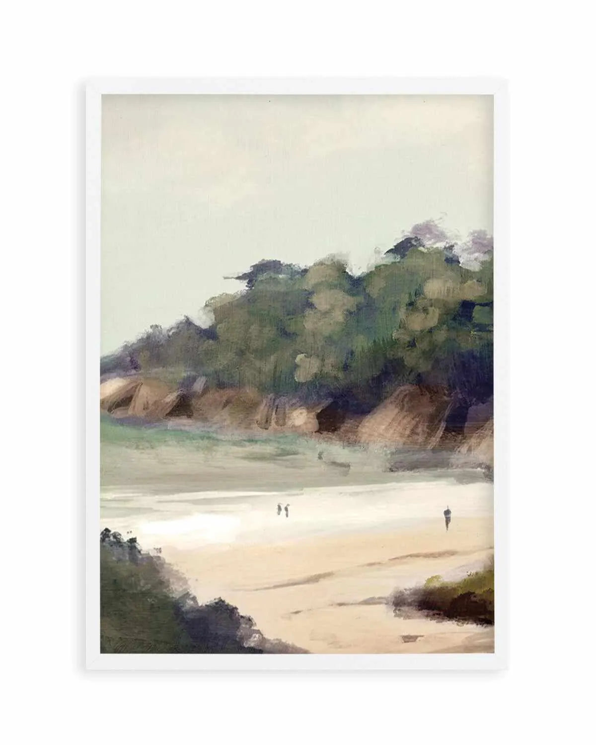 Beach View by Dan Hobday Art Print | PT from Olive et Oriel where you can shop wallpaper and artworks online