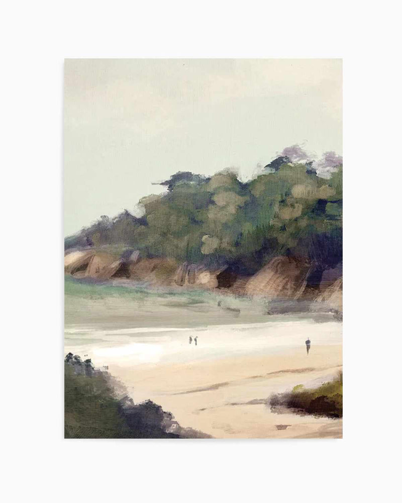 Beach View by Dan Hobday Art Print | PT