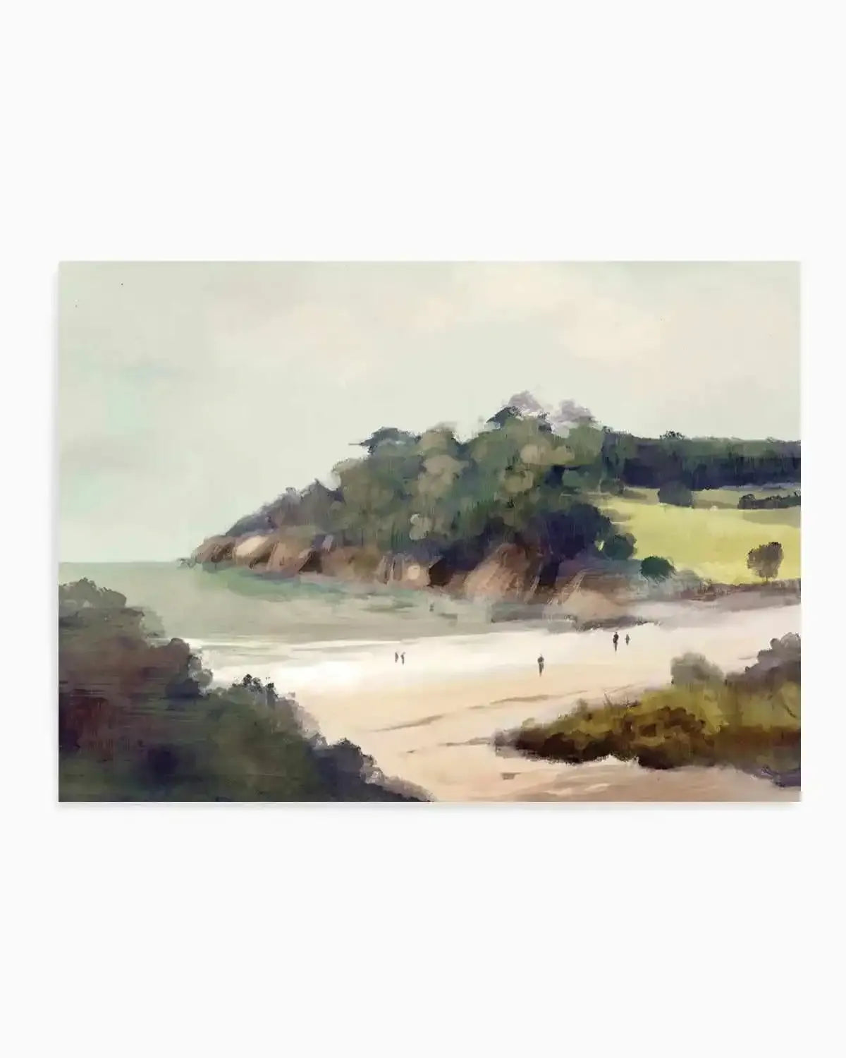 Beach View by Dan Hobday Art Print from Olive et Oriel where you can shop wallpaper and artworks online