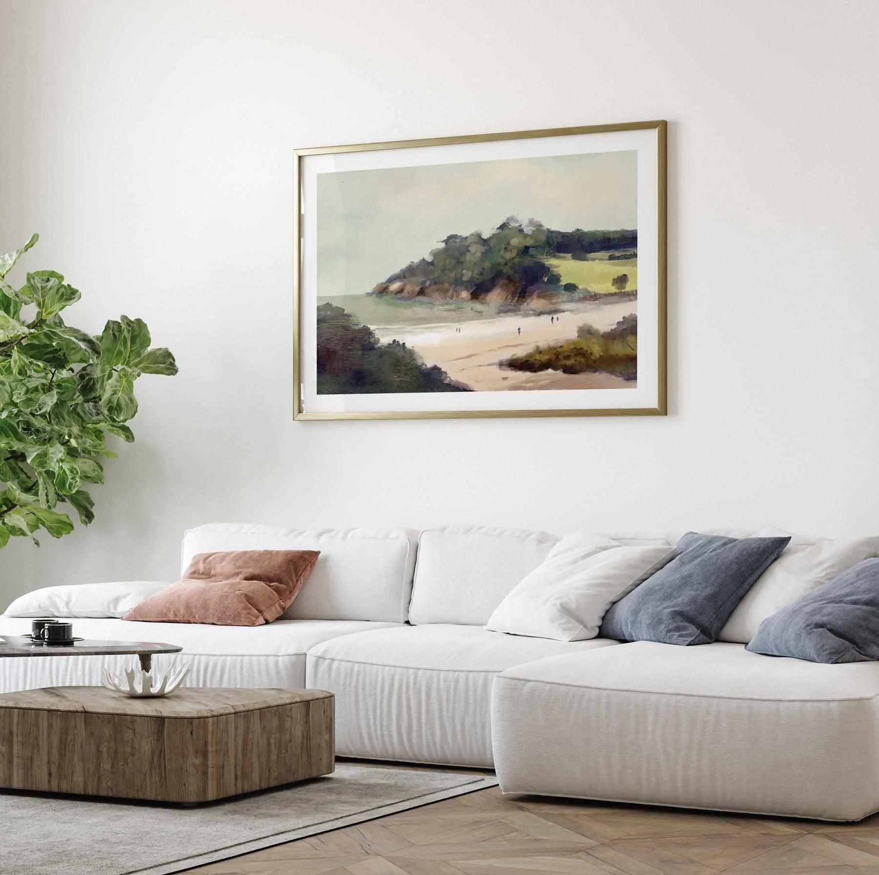 Beach View by Dan Hobday Art Print-PRINT-Olive et Oriel-Dan hobday-Buy-Australian-Art-Prints-Online-with-Olive-et-Oriel-Your-Artwork-Specialists-Austrailia-Decorate-With-Coastal-Photo-Wall-Art-Prints-From-Our-Beach-House-Artwork-Collection-Fine-Poster-and-Framed-Artwork