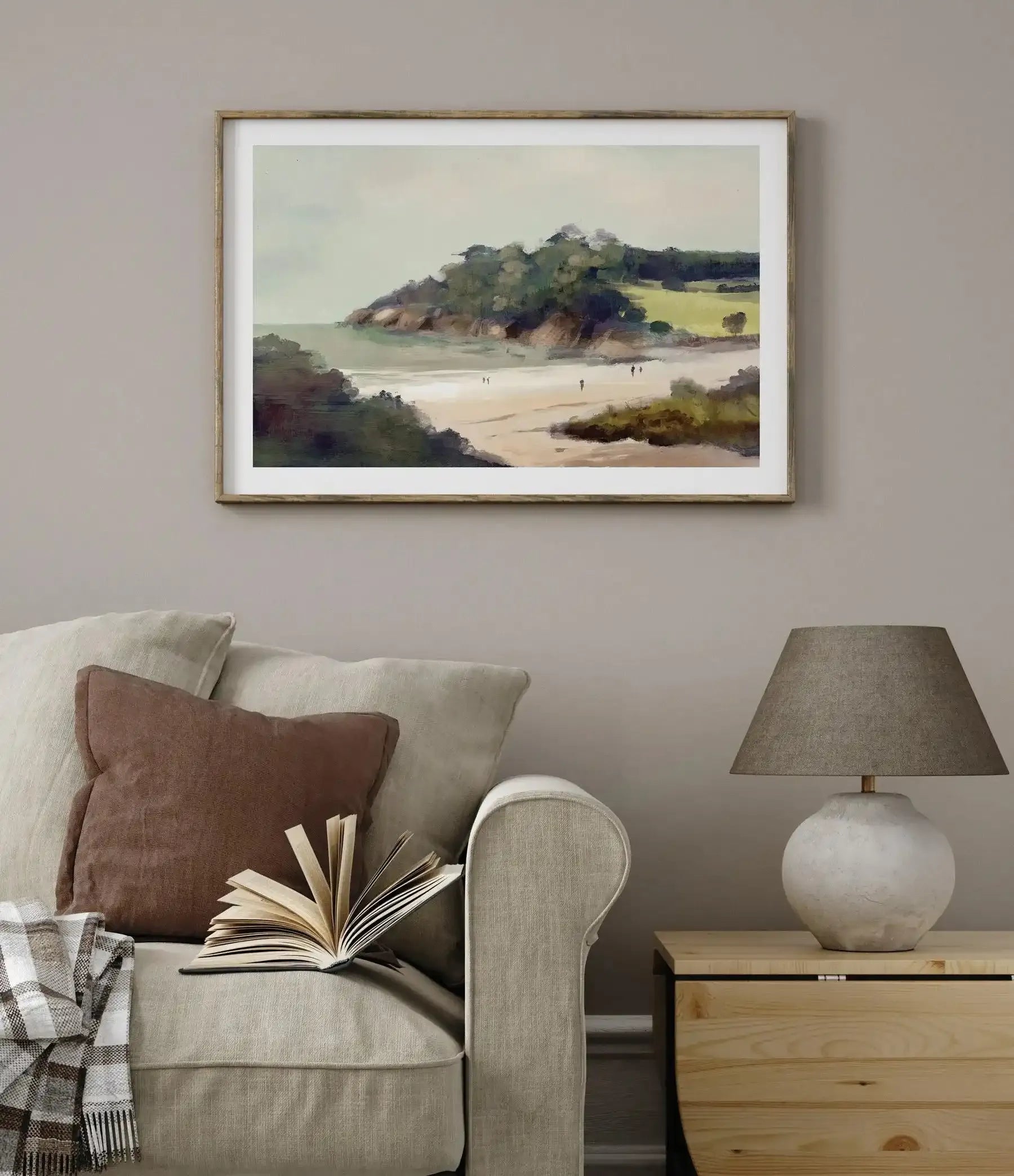 Beach View by Dan Hobday Art Print-PRINT-Olive et Oriel-Dan hobday-Buy-Australian-Art-Prints-Online-with-Olive-et-Oriel-Your-Artwork-Specialists-Austrailia-Decorate-With-Coastal-Photo-Wall-Art-Prints-From-Our-Beach-House-Artwork-Collection-Fine-Poster-and-Framed-Artwork