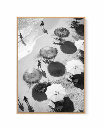Beach Views | Framed Canvas Art Print from Olive et Oriel where you can shop wallpaper and artworks online
