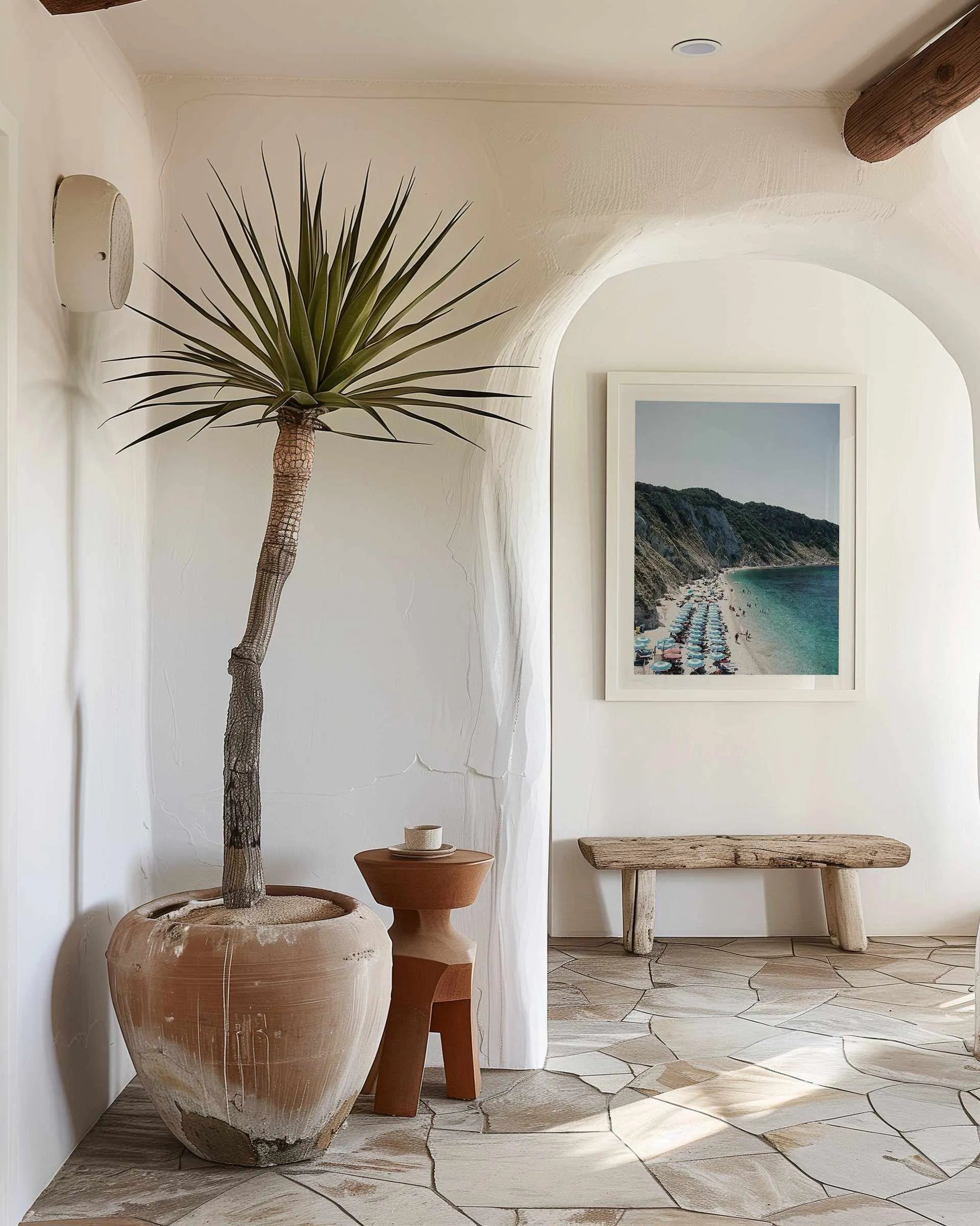 Beach Views by Renee Rae Art Print from Olive et Oriel where you can shop wallpaper and artworks online