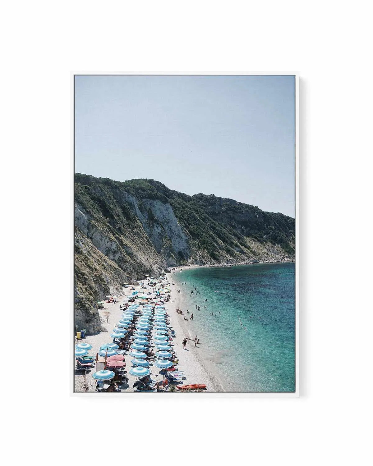Beach Views by Renee Rae | Framed Canvas Art Print from Olive et Oriel where you can shop wallpaper and artworks online