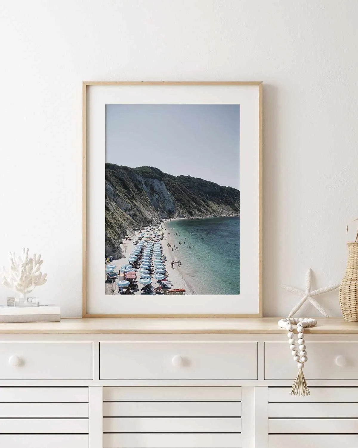 Beach Views by Renee Rae Art Print from Olive et Oriel where you can shop wallpaper and artworks online