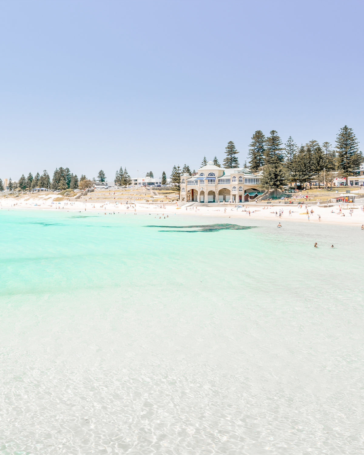 Beach Day, Cottesloe | Perth Photo Mural Wallpaper