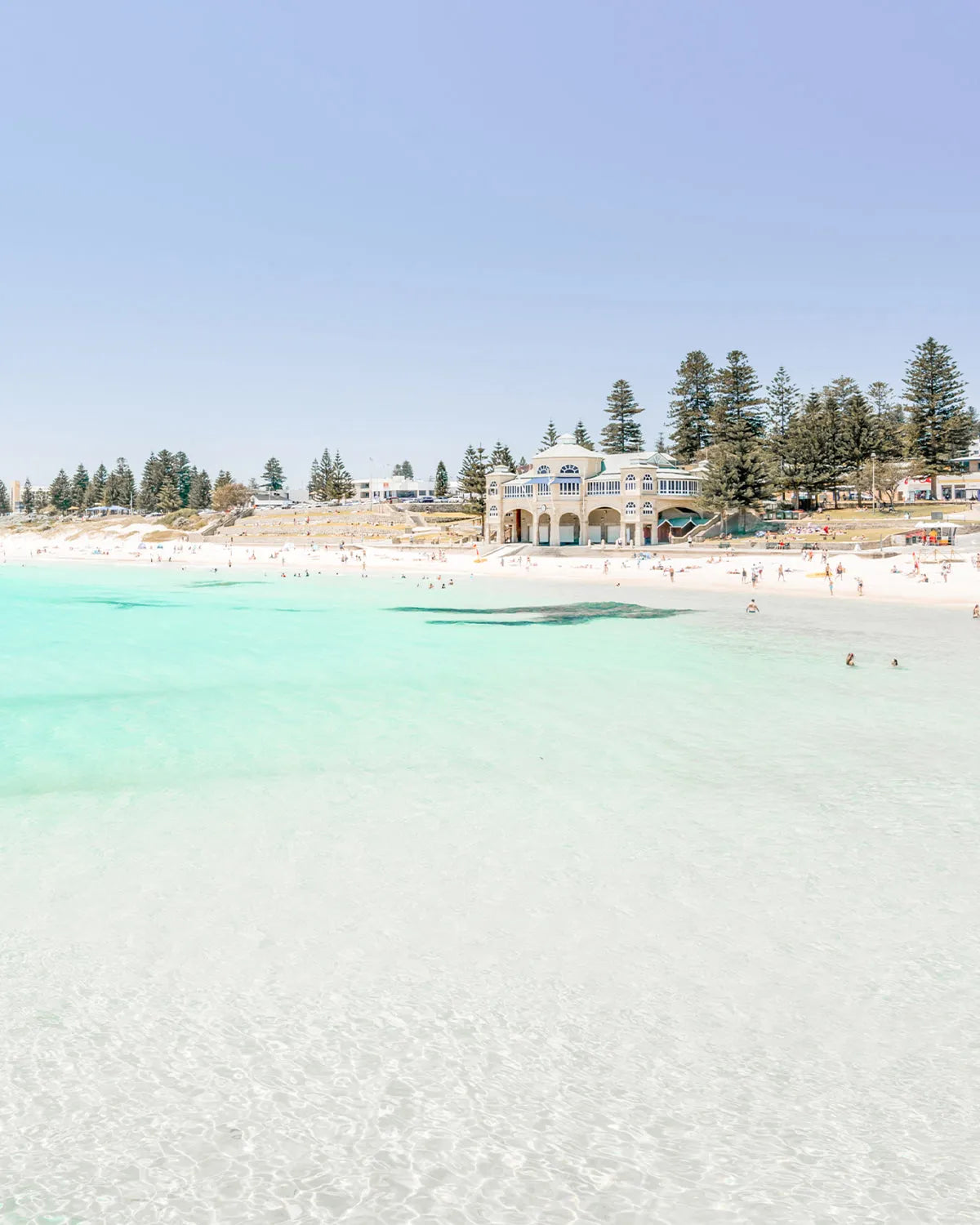 Beach Day, Cottesloe | Perth Photo Mural Wallpaper from Olive et Oriel where you can shop wallpaper and artworks online