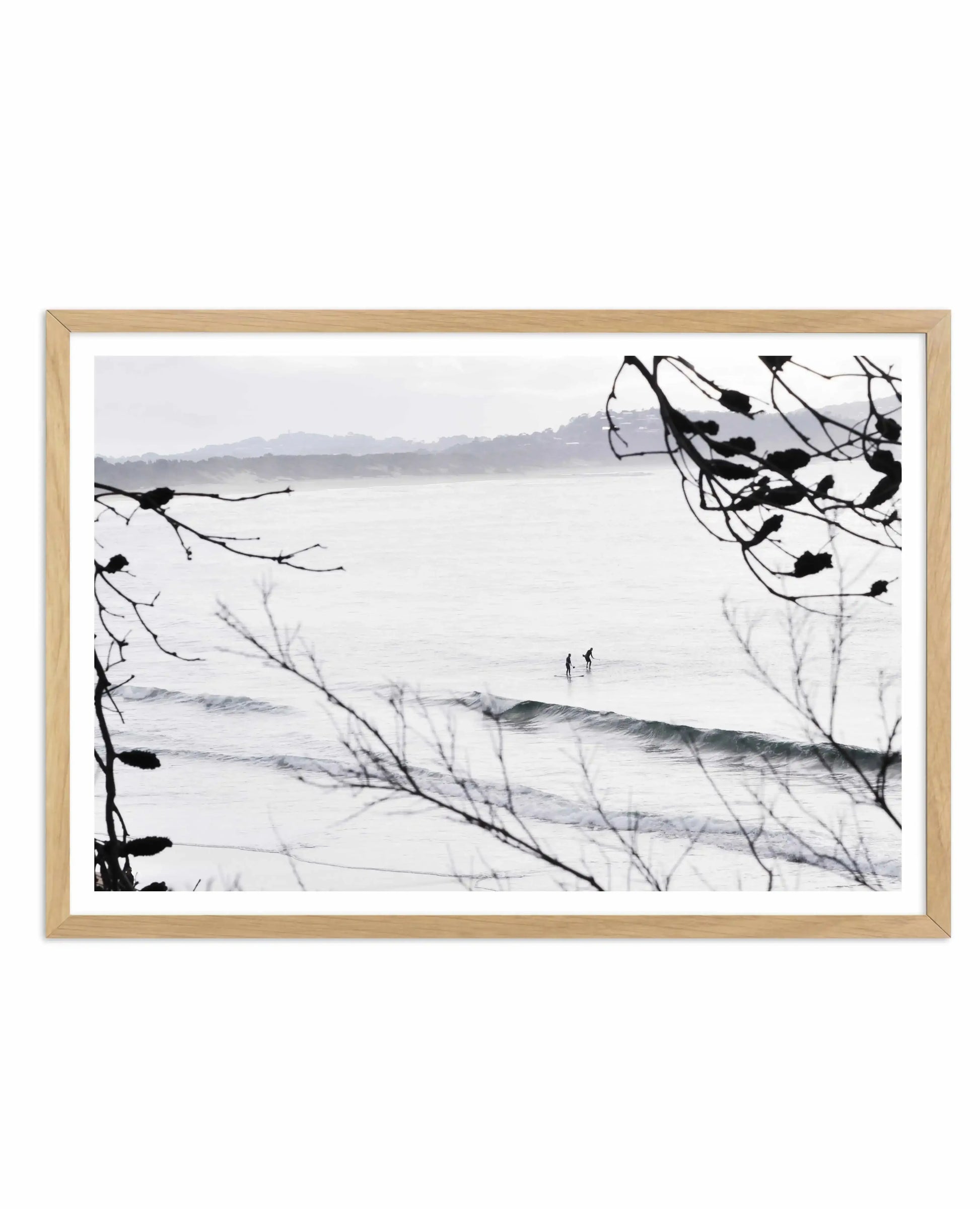 Beachscape | LS Art Print-PRINT-Olive et Oriel-Olive et Oriel-A5 | 5.8" x 8.3" | 14.8 x 21cm-Oak-With White Border-Buy-Australian-Art-Prints-Online-with-Olive-et-Oriel-Your-Artwork-Specialists-Austrailia-Decorate-With-Coastal-Photo-Wall-Art-Prints-From-Our-Beach-House-Artwork-Collection-Fine-Poster-and-Framed-Artwork