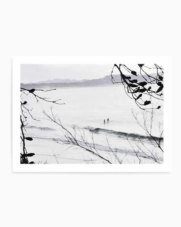Beachscape  LS   Art Print art print, framed